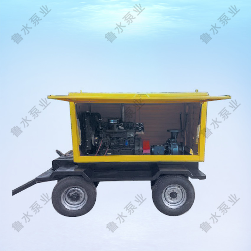 應急(jí)搶險發電機組泵車(chē)